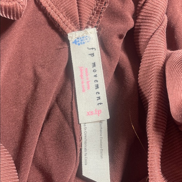 FP Movement by Free People Cropped Jumpsuit in Dusty Rose - Picture 2 of 7